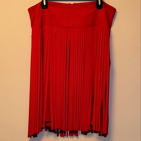 Lane Bryant Fringe skirt size 16 - Picture 1 of 4